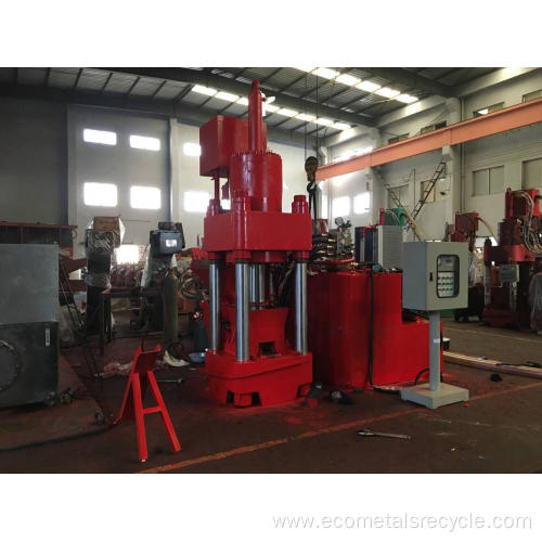 Recycle Metal Scrap Vertical Briquette Press Machine